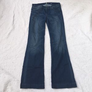 💋7 for All Mankind women's denim trousers